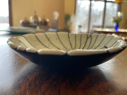 Fused glass: "Through the cracks"