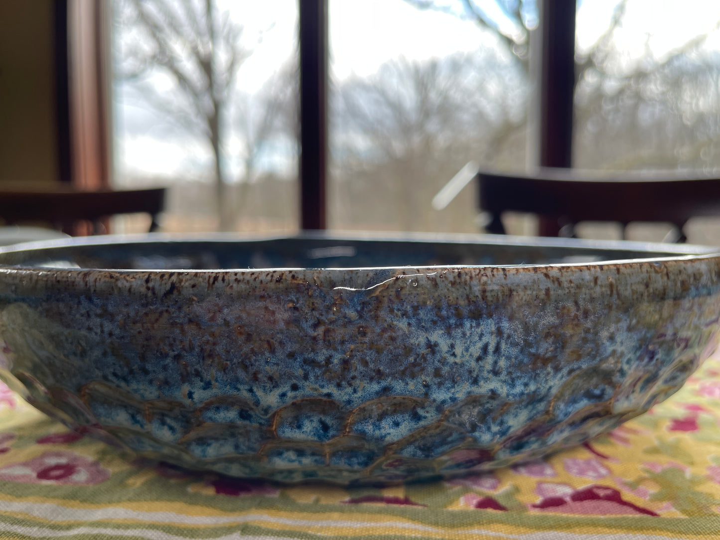 Fyr Bal Pottery Large Fruit Bowl $50