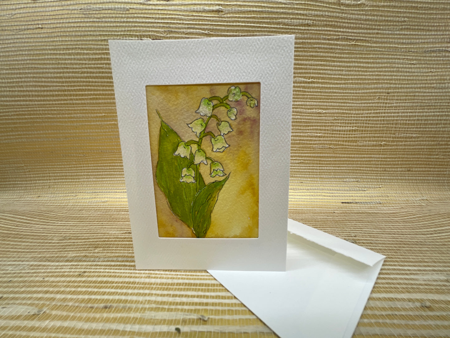 Sketchbook Watercolor Series: Lily of the Valley notecard