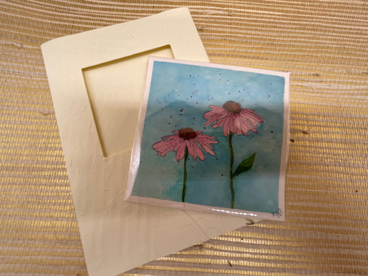 Sketchbook watercolor series: Echinacea