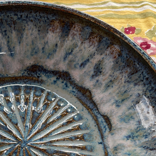 Hand-thrown Ceramic Fruit and Vegetable Bowl-Large