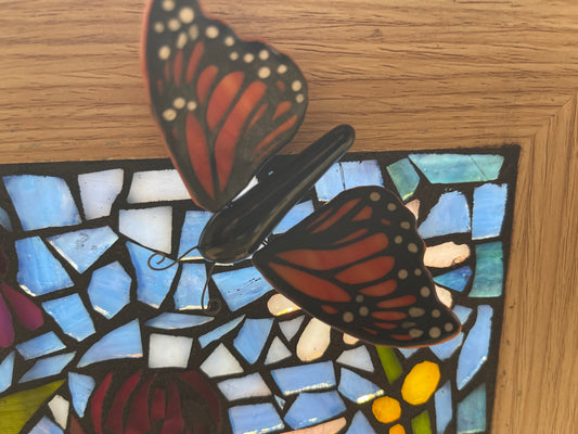 Echinacea Garden: Framed Mosaic