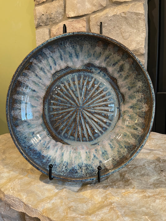 Hand-thrown Ceramic Fruit and Vegetable Bowl-Large