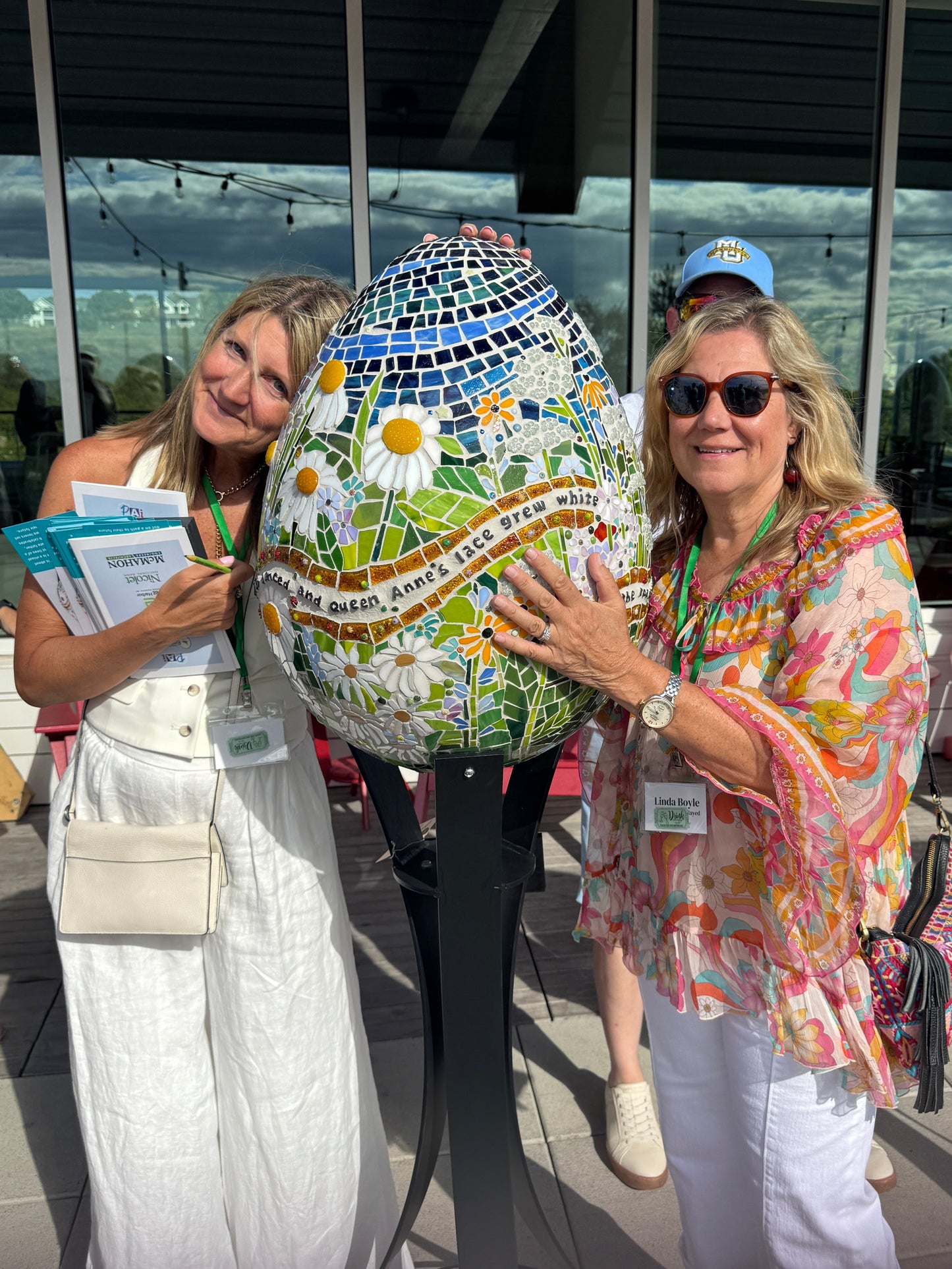 PAI Fundraiser: Mosaic Egg Sculpture