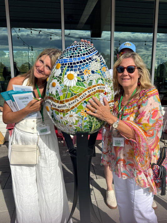 PAI Fundraiser: Mosaic Egg Sculpture